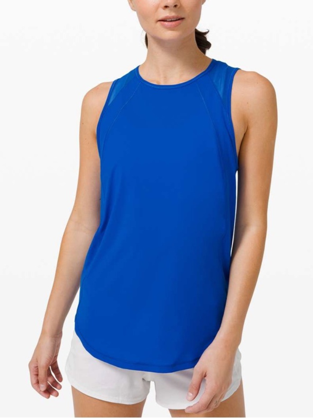 Lululemon Sculpt Tank Cerulean Blue